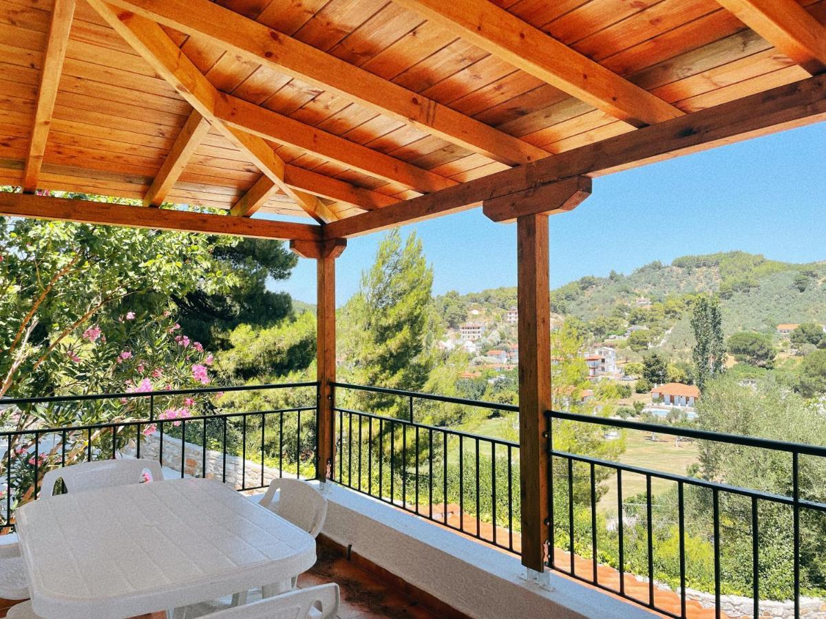 Villa Elpiniki Troulos Bagian luar foto